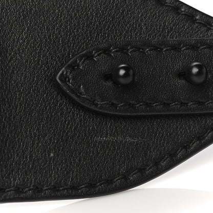 Christian Dior Canvas Embroidered Shoulder Strap Black 6 of 12