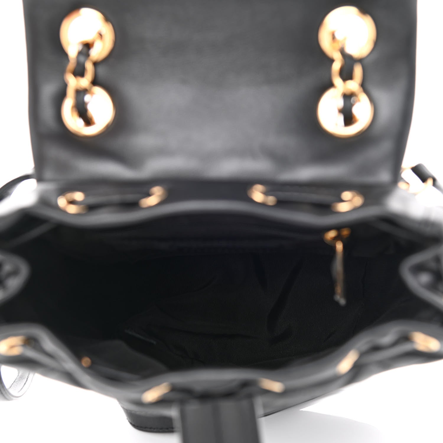 Chanel Lambskin Quilted Mini Urban Spirit Backpack Black 5 of 14