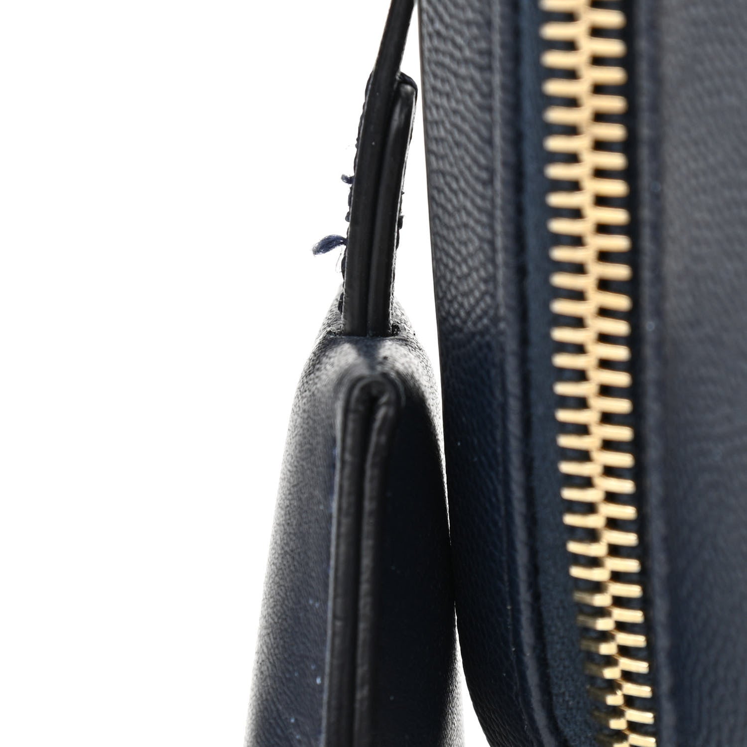 Chanel Caviar Quilted Medium CC Filigree Vanity Case Navy 15 of 15