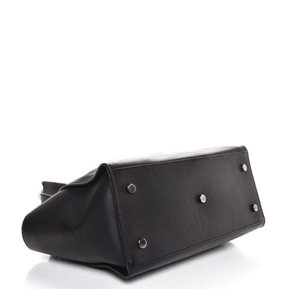 Saint Laurent Calfskin Small Monogram Downtown Cabas Black 5 of 15