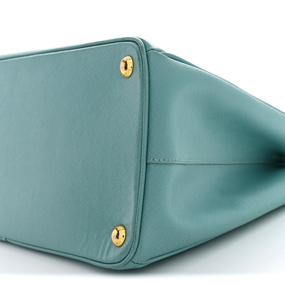 Prada Saffiano Medium Galleria Double Zip Tote Anice 10 of 16