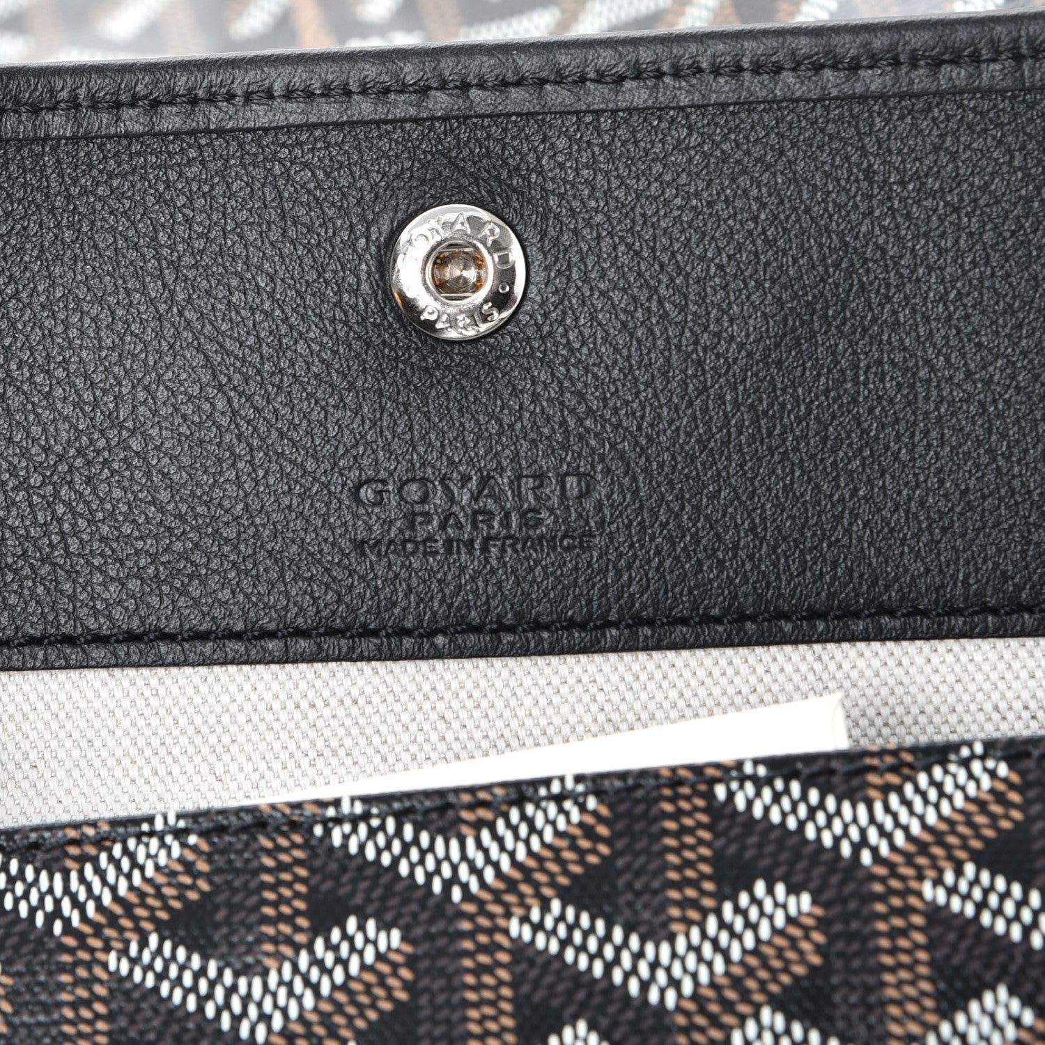 Goyard Goyardine Saint Louis GM Black 8 of 12