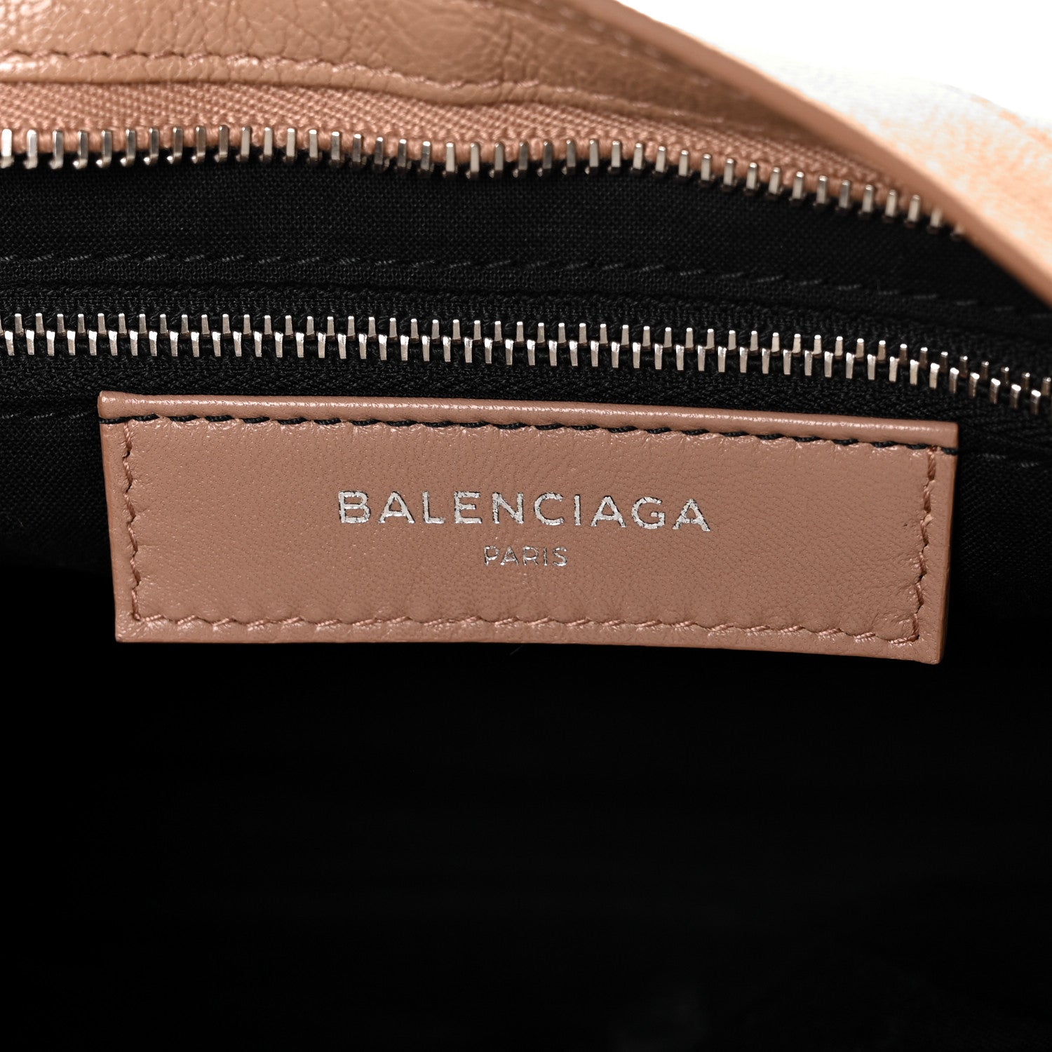 Balenciaga Shiny Goatskin Silver Metallic Edge Hardware S City Rose Des Sables 6 of 8