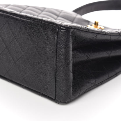 Chanel Caviar Quilted Shoulder Bag Black 11 of 12