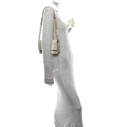 Givenchy Lizard Small 4G Chain Shoulder Bag Natural 2 of 9