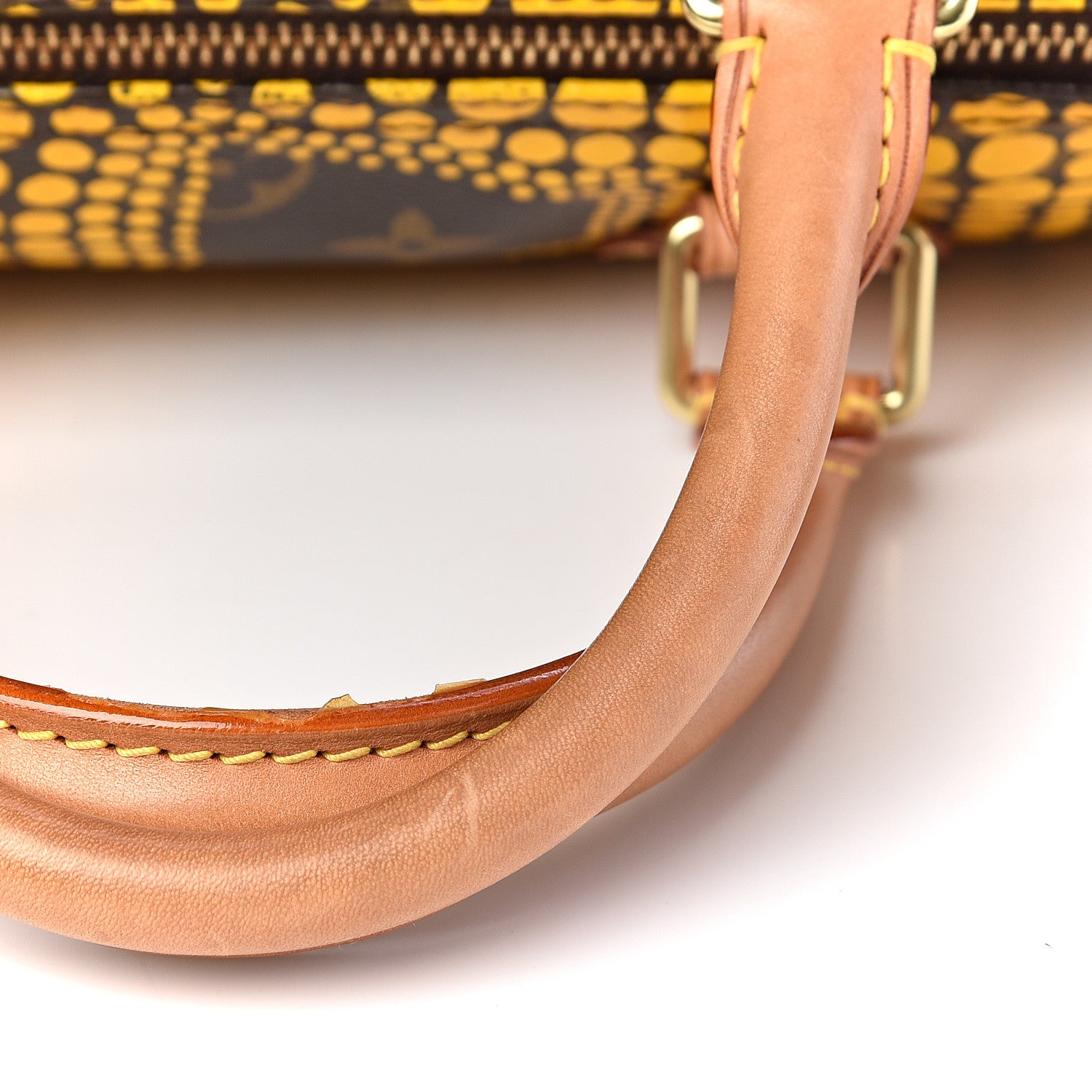 Louis Vuitton Monogram Kusama Town Speedy 30 Yellow 12 of 12