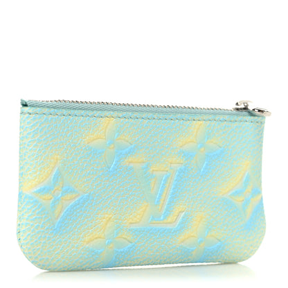Louis Vuitton Empreinte Monogram Summer Stardust Key Pouch Water Green 3 of 7