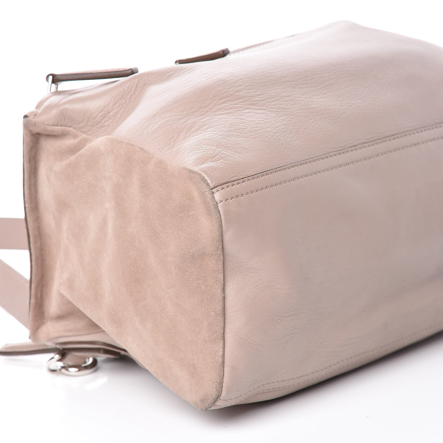 Givenchy Calfskin Crocodile Embossed Medium Pandora Taupe 6 of 12