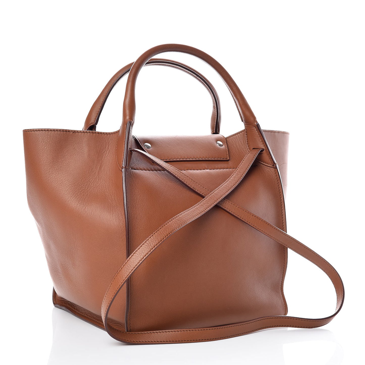Smooth Calfskin Small Big Bag Tan