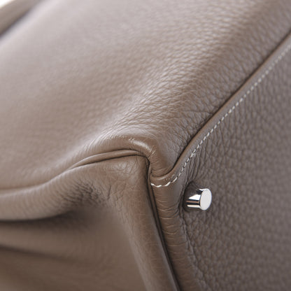 Hermes Togo Kelly Retourne 32 Etoupe 15 of 16
