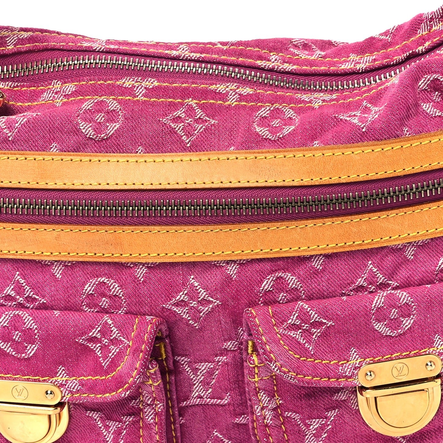 Denim Baggy PM Fuchsia