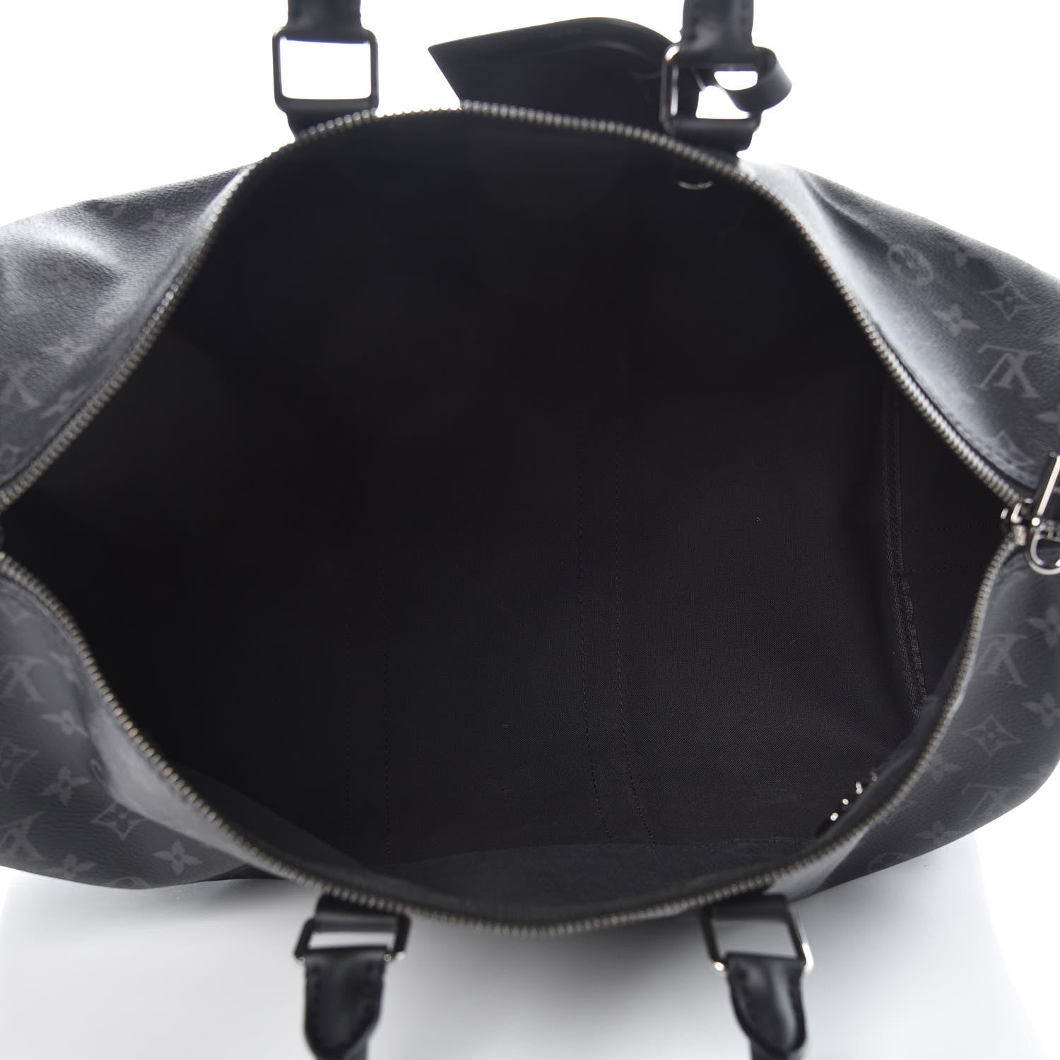 Louis Vuitton Monogram Eclipse Keepall Bandouliere 45 5 of 12