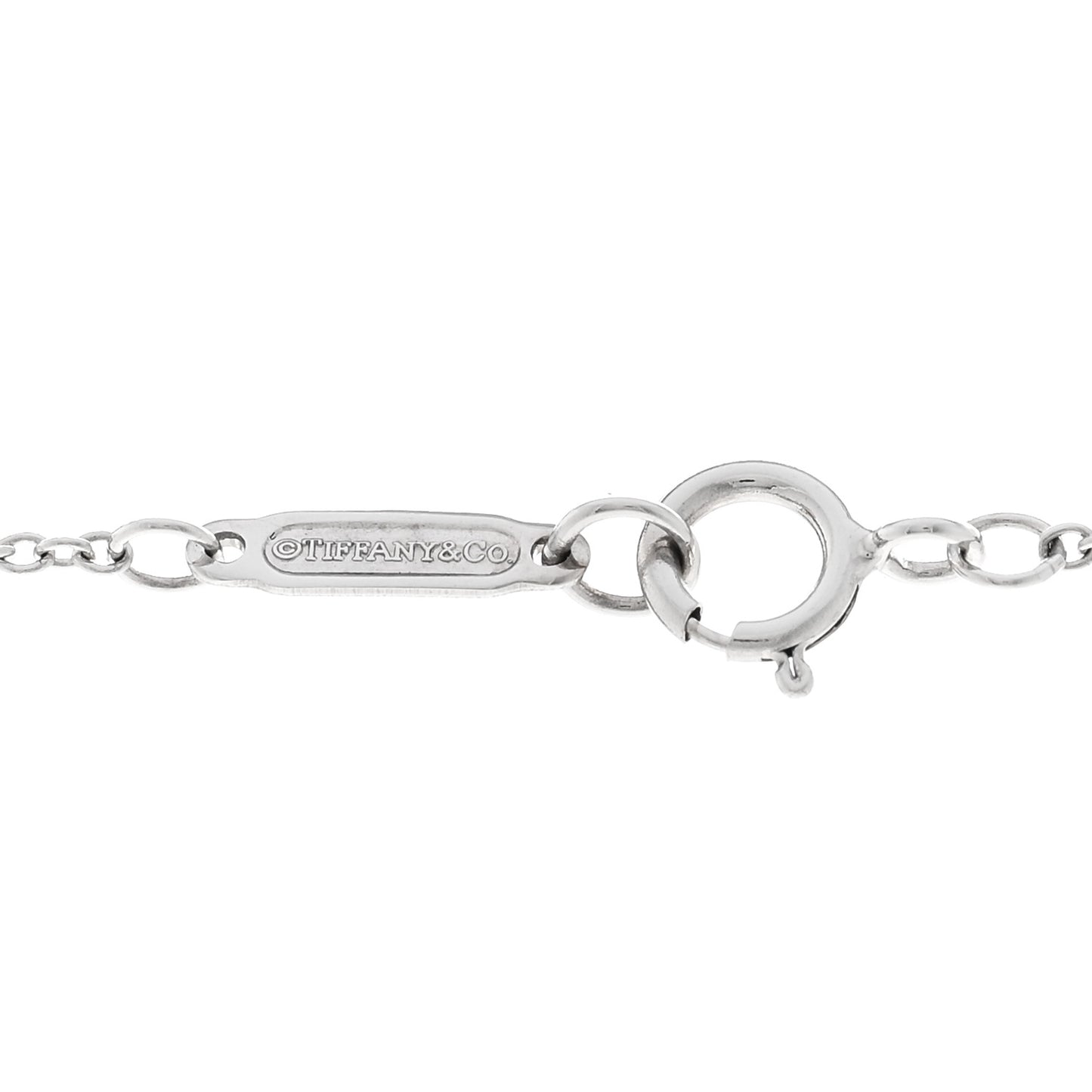 18K White Gold Diamond Filigree Heart Pendant Necklace