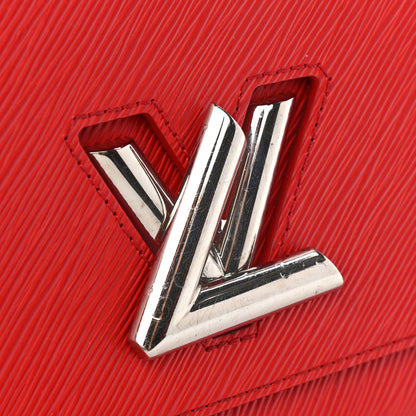 Louis Vuitton Epi Twist Shoulder Bag MM Coquelicot 9 of 14