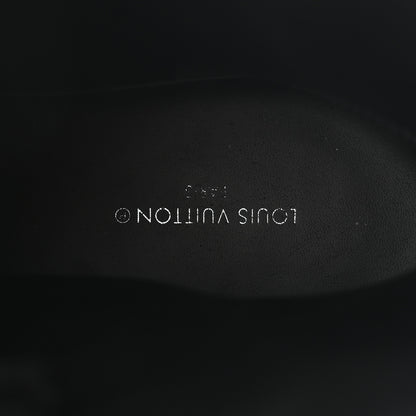 Louis Vuitton Calfskin Monogram Wonderland Flat Ranger Boots 36.5 Black 8 of 10