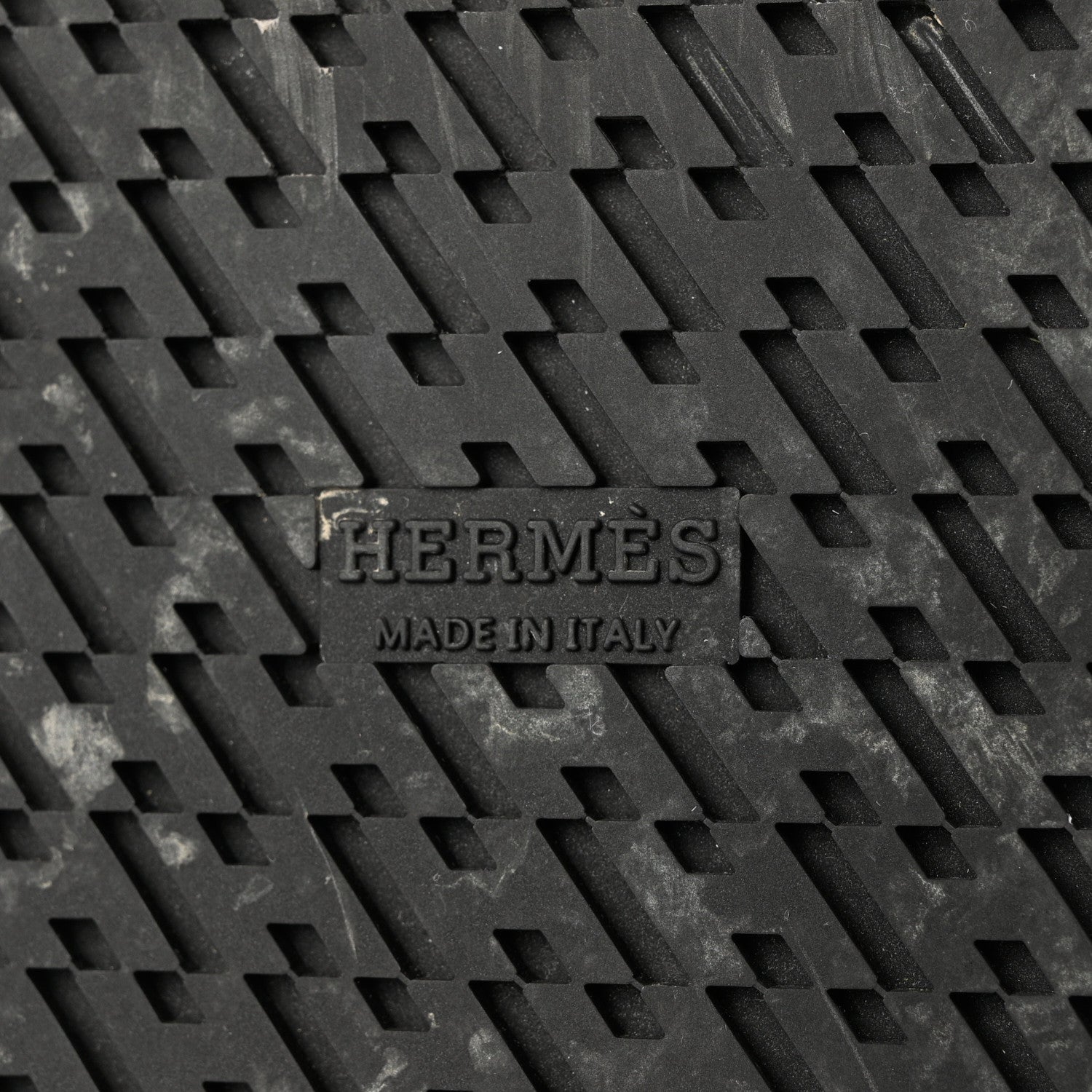 Hermes Calfskin Womens Chypre Sandals 40.5 Black 8 of 11