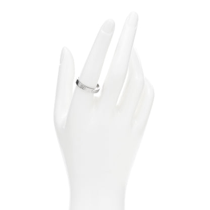 Cartier 18K White Gold 3.5mm LOVE Wedding Band Ring 59 8.75 2 of 5