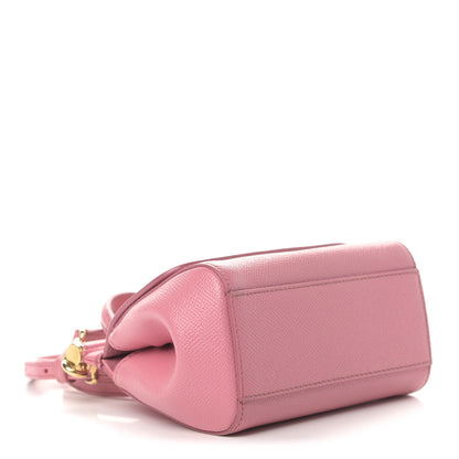 Dolce & Gabbana Dauphine Mini Miss Sicily Satchel Pink 3 of 5