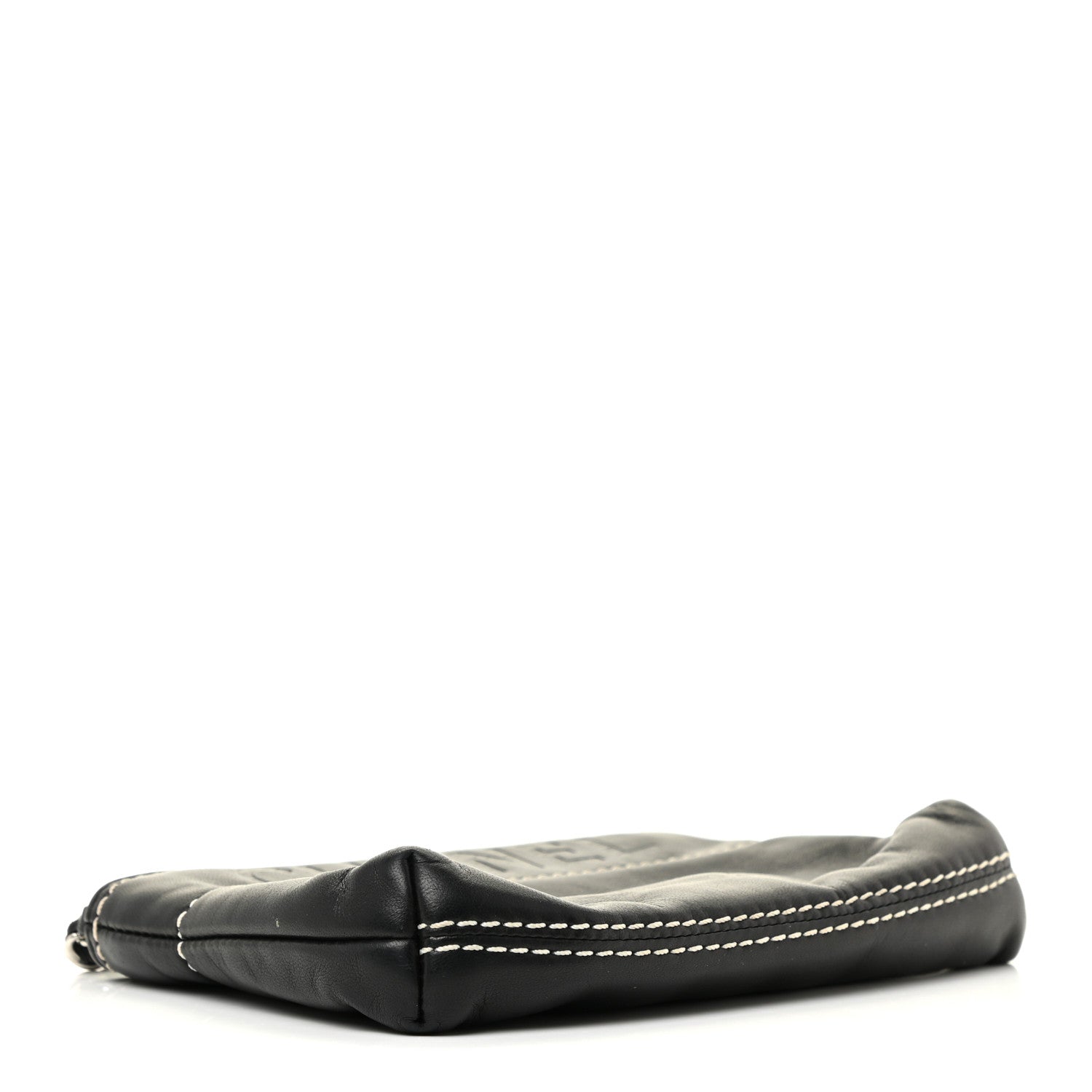 Chanel Lambskin Lax Pochette Black 3 of 13