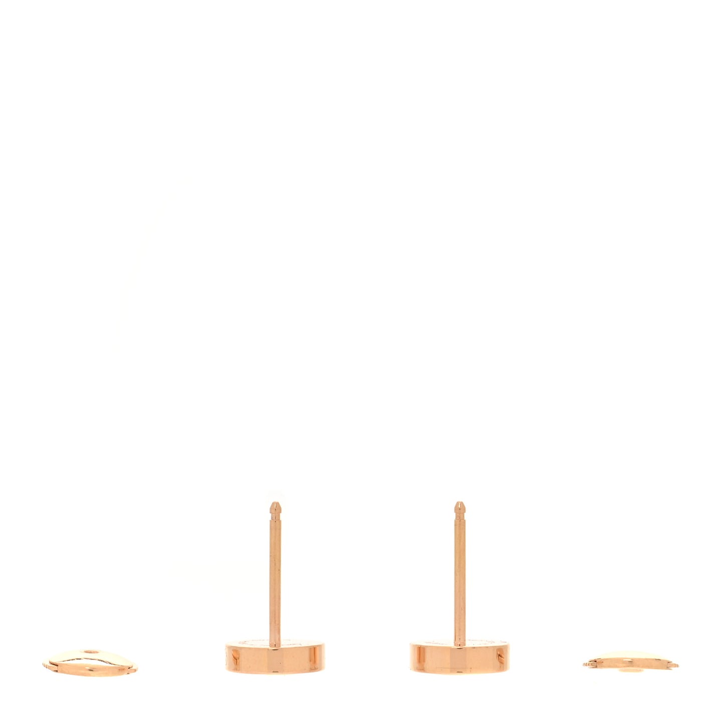 18K Pink Gold LOVE Earrings