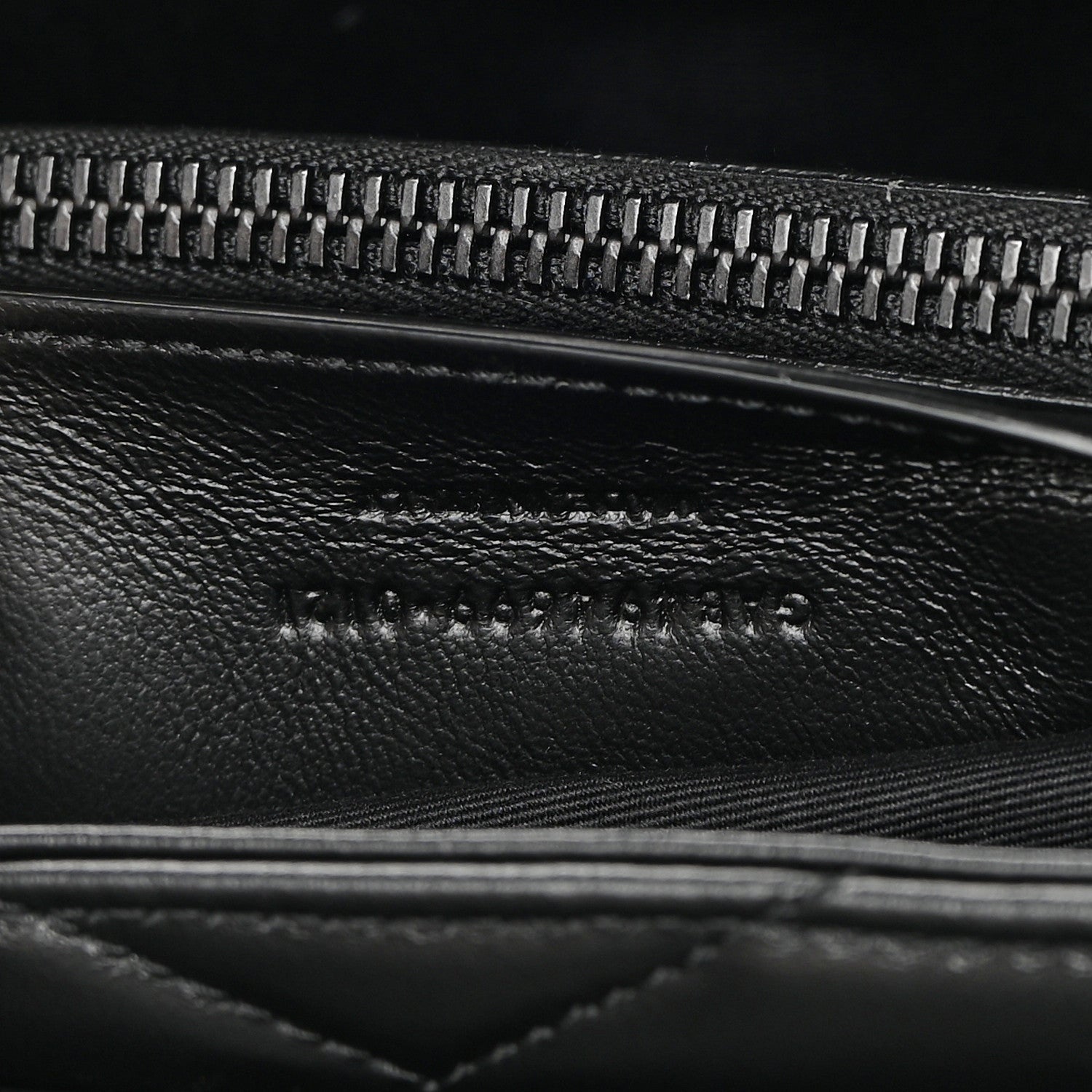 Saint Laurent Calfskin Y Quilted Monogram Monochrome Small Loulou Chain Satchel Black 7 of 10