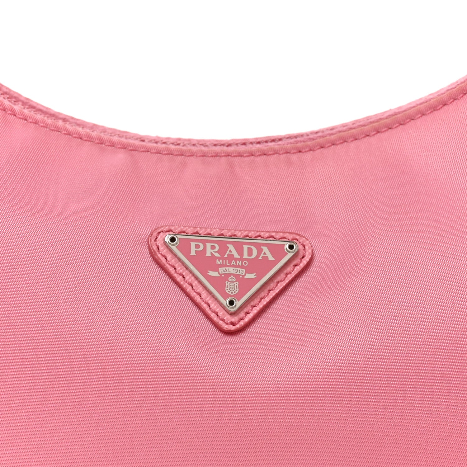 Prada Tessuto Nylon Mini Re-Edition 2000 Bag Begonia 7 of 9