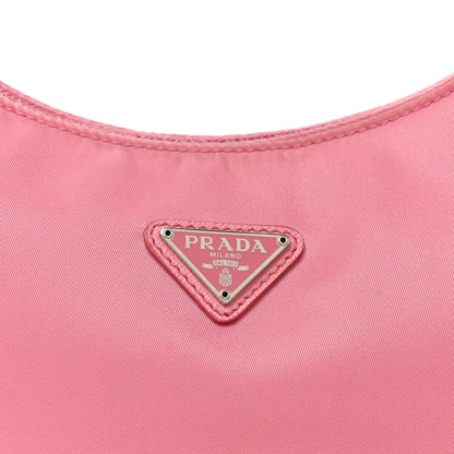 Prada Tessuto Nylon Mini Re-Edition 2000 Bag Begonia 7 of 9