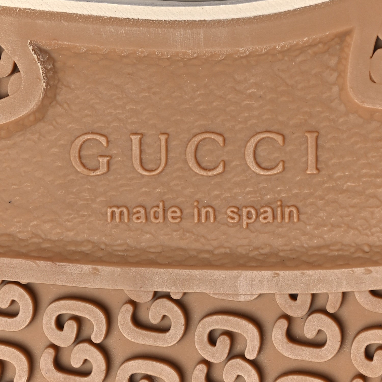 Gucci GG Monogram Mens Julio Low Top Sneakers 9 Beige Ebony Mystic White 8 of 11