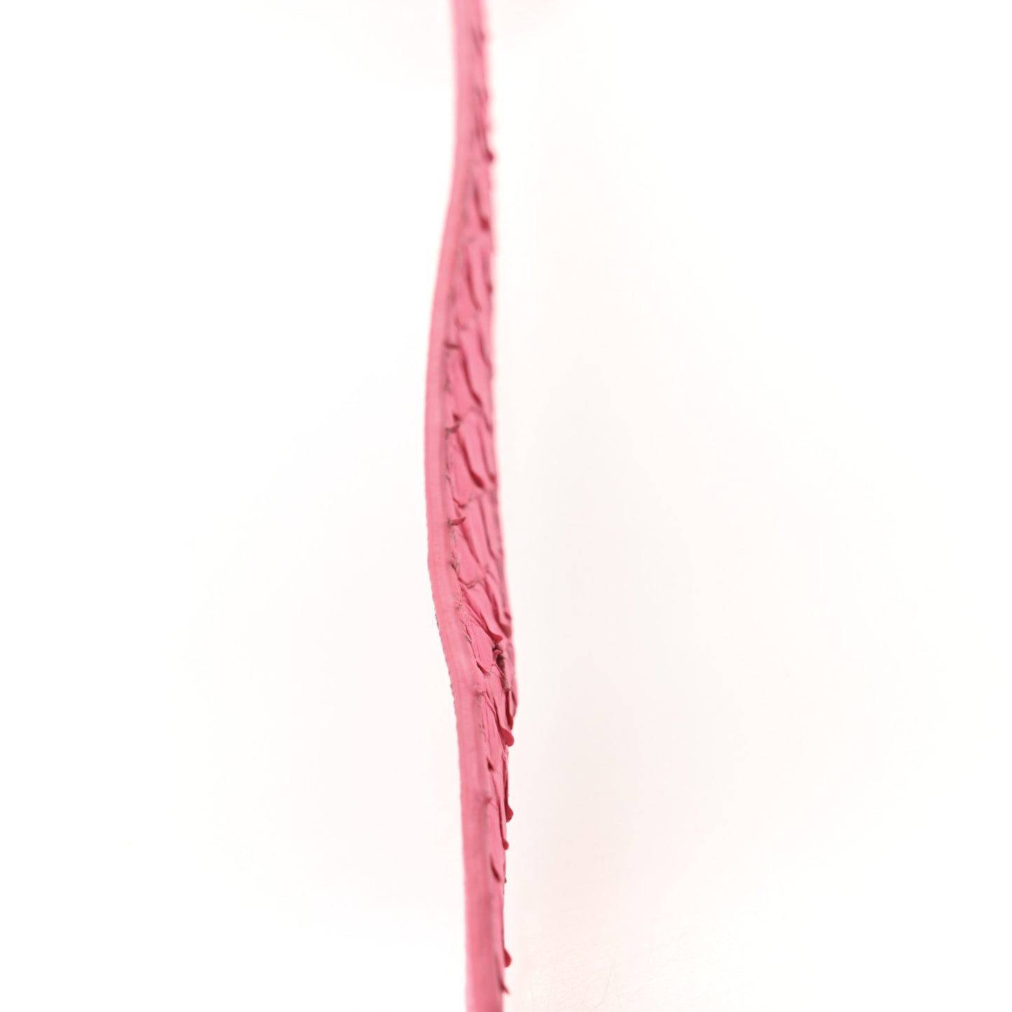 Snakeskin Medium Classic Box Flap Pink