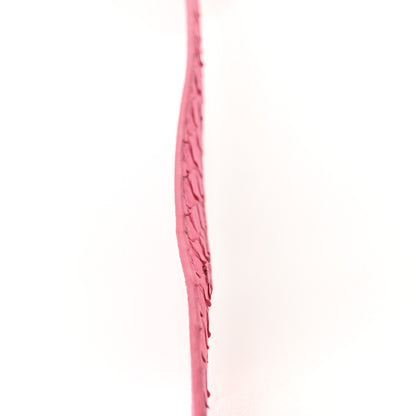 Celine Snakeskin Medium Classic Box Flap Pink 11 of 15