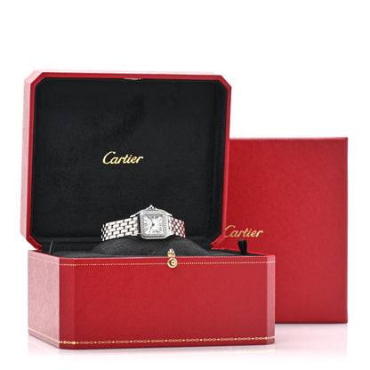 Cartier Stainless Steel Diamond 22mm Panthere Quartz Watch 5 of 5