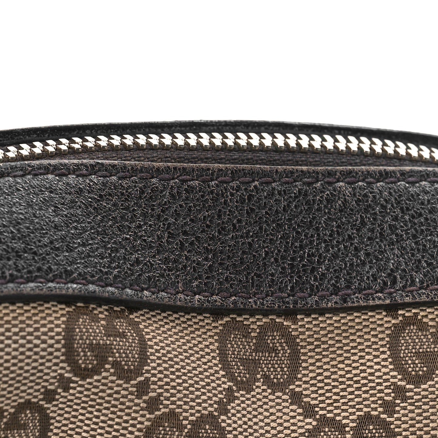 Monogram Web Small Webby Bee Shoulder Bag Dark Brown