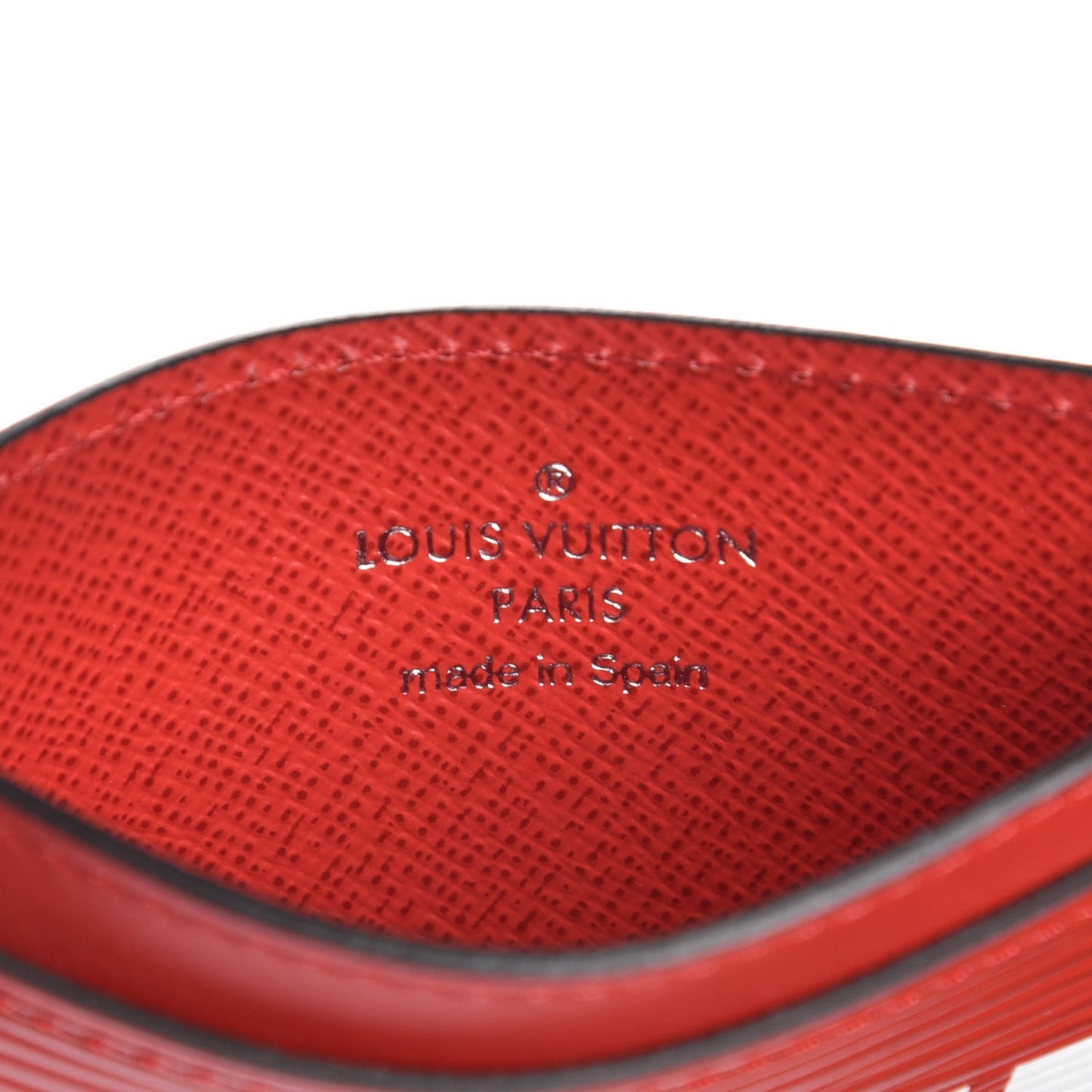 X SUPREME Epi Card Holder Red