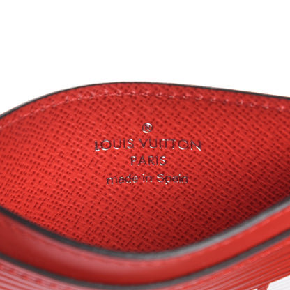 Louis Vuitton X SUPREME Epi Card Holder Red 7 of 8