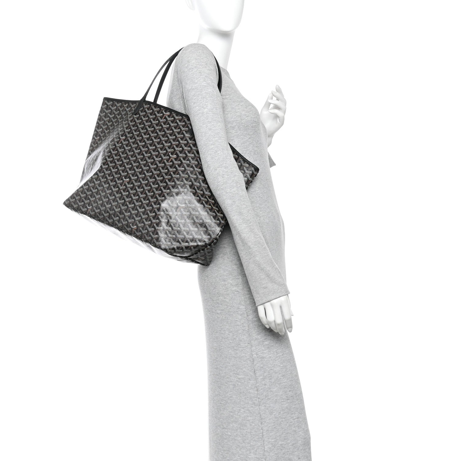 Goyard Goyardine Saint Louis GM Black 2 of 13
