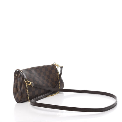 Louis Vuitton Damier Ebene Eva Clutch 2 of 11
