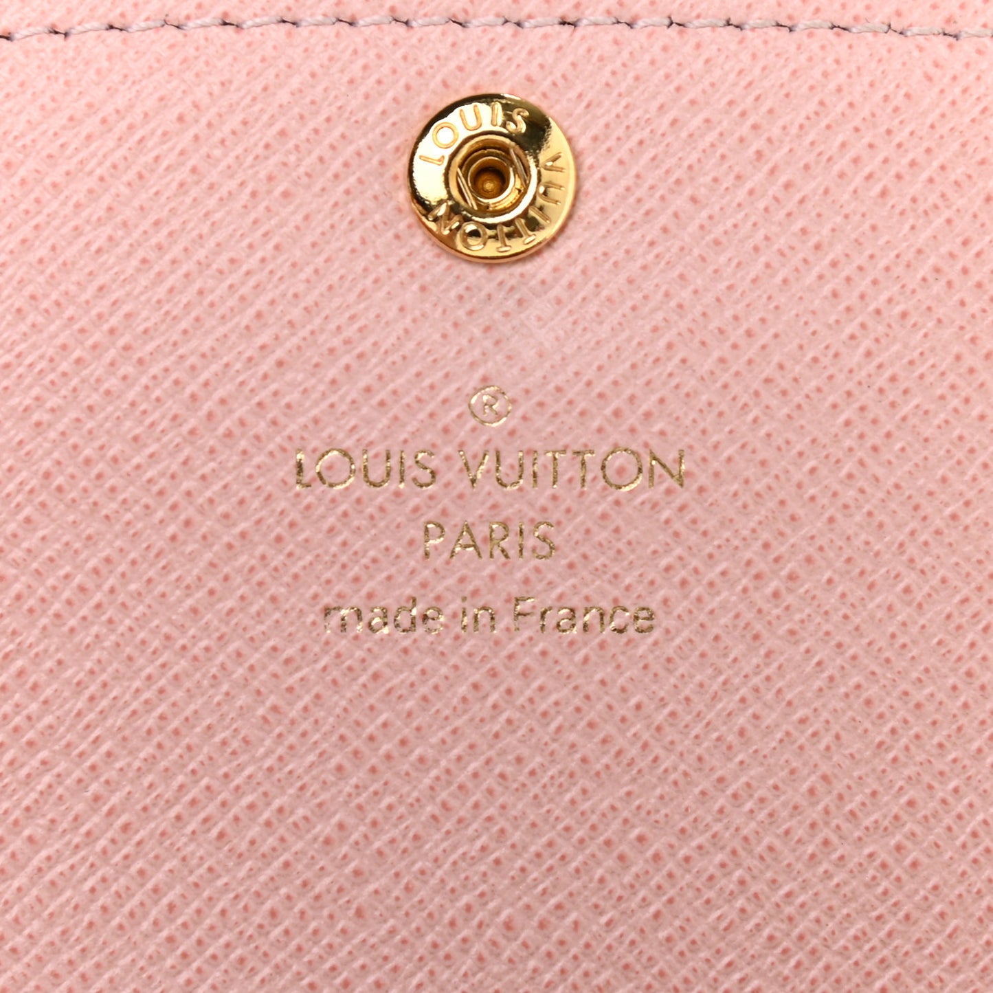 Monogram Emilie Wallet Rose Ballerine