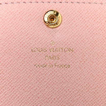 Louis Vuitton Monogram Emilie Wallet Rose Ballerine 6 of 7