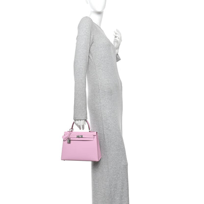 Hermes Epsom Kelly Sellier 25 Mauve Sylvestre 2 of 10