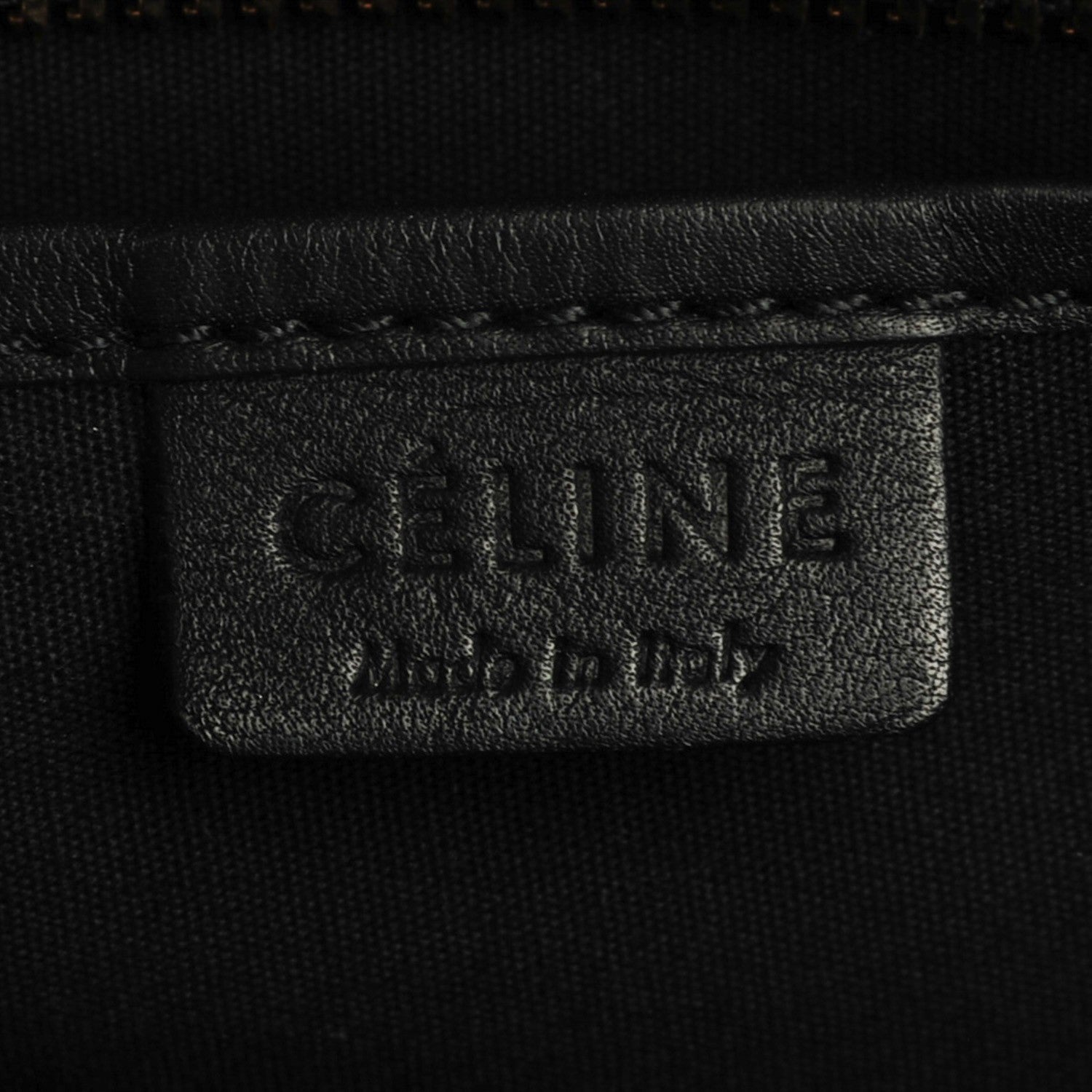 Celine Smooth Calfskin Nano Luggage Black 7 of 9