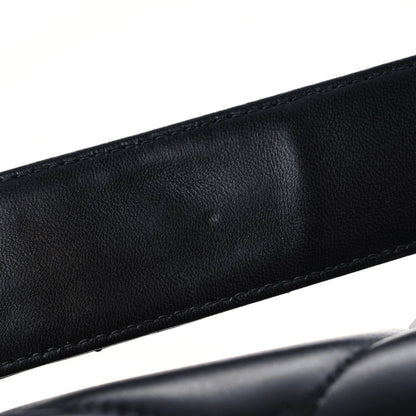 Valentino Garavani Nappa Monochrome Large Roman Stud Shoulder Bag Black 12 of 14