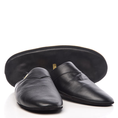 Louis Vuitton X SUPREME Lambskin Mens Hugh Slippers 8 Black 11 of 11