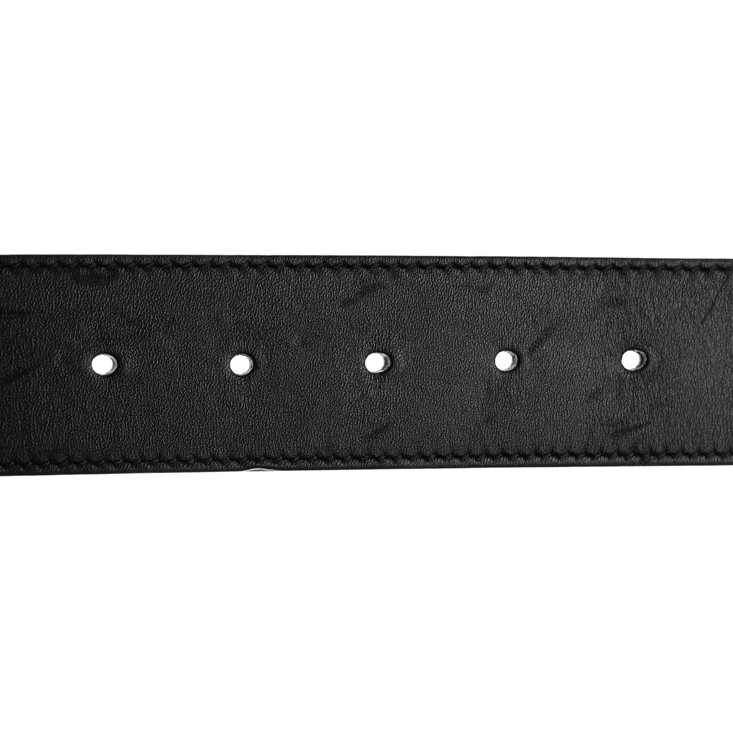 Gucci Calfskin Double G 40mm Belt 85/34 Black 3 of 6