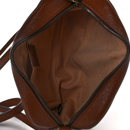 Gucci Glazed Calfskin Matelasse Diagonal Small GG Marmont Chain Shoulder Bag Cuir 5 of 11