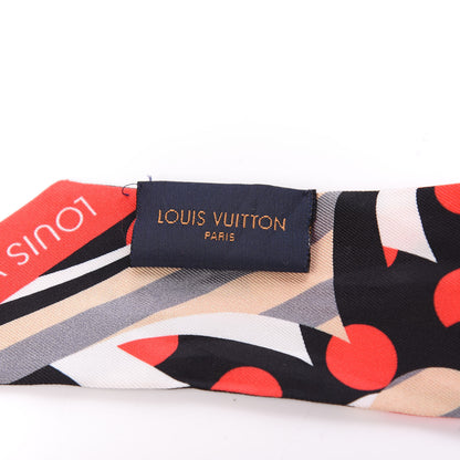 Louis Vuitton Silk Pop Monogram BB Bandeau Red 4 of 5