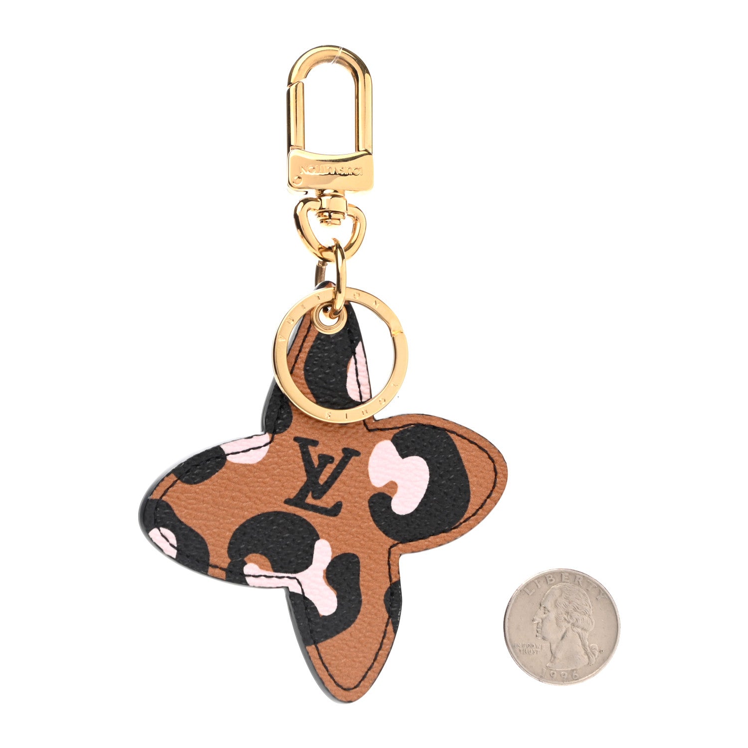 Louis Vuitton Monogram Wild At Heart Illustre Bag Charm Key Arizona 2 of 6