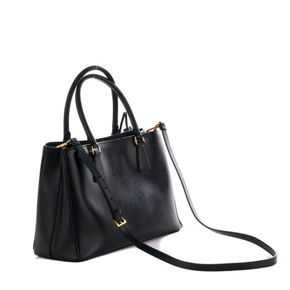 Prada Saffiano Lux Medium Tote Nero Black 4 of 8