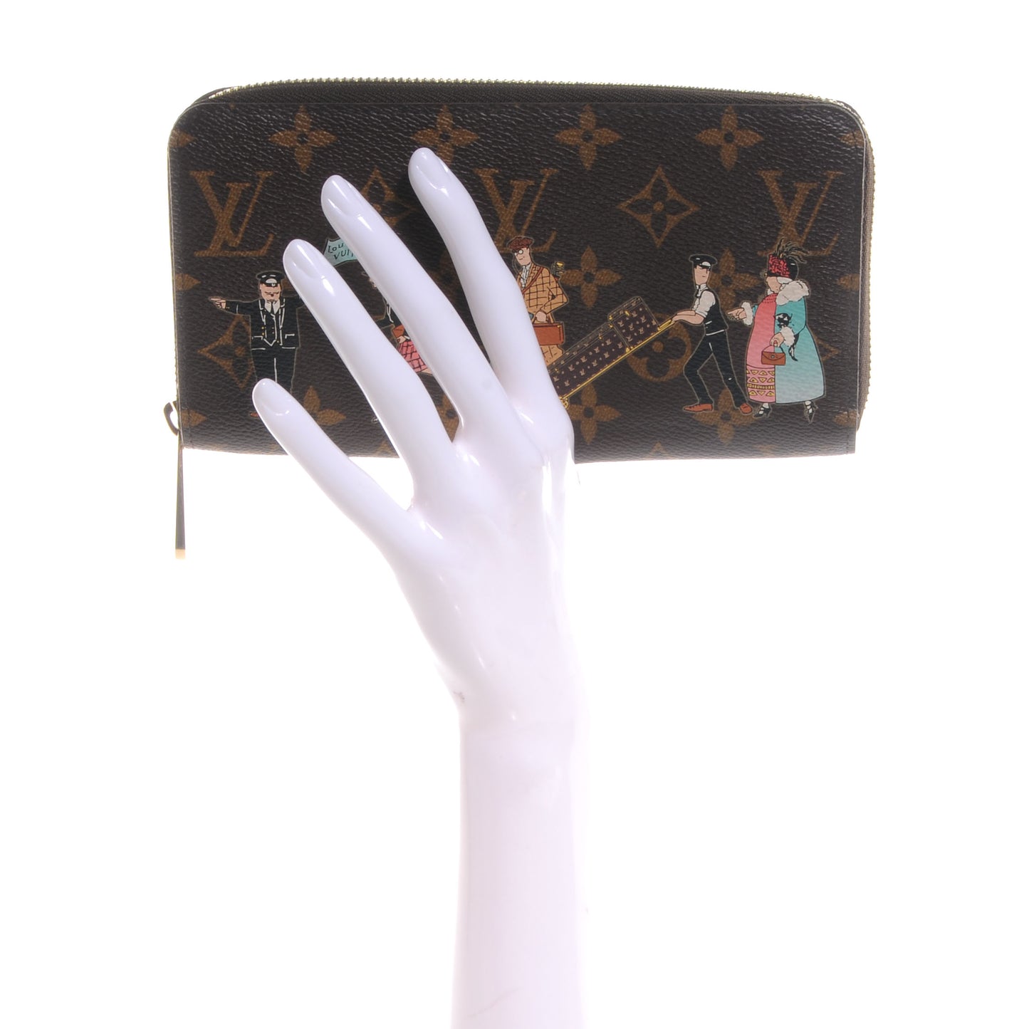 Monogram Illustre Zippy Wallet Rose