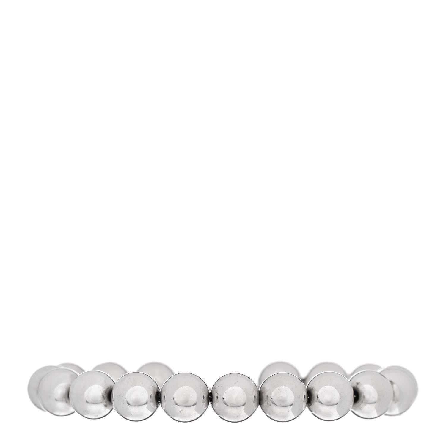 Tiffany Sterling Silver 10mm HardWear Ball Bracelet 1 of 4