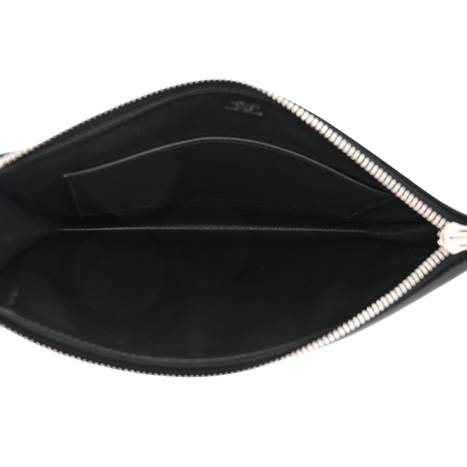 Hermes Tadelakt Kelly Cadena Clutch Black 5 of 12